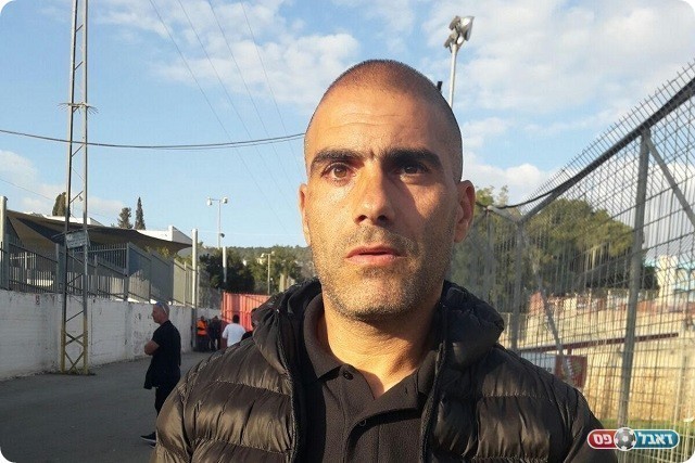 אורן פלאש מאמן קריית אתא בסיום (דאפר מחאמיד)